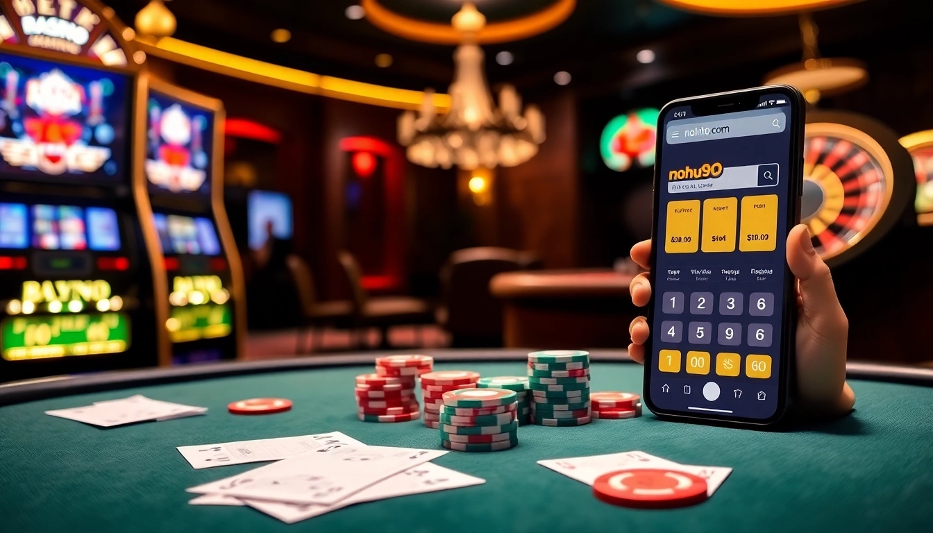 Experience high-stakes gaming at nohu90 com with vibrant casino action and luxury surroundings.