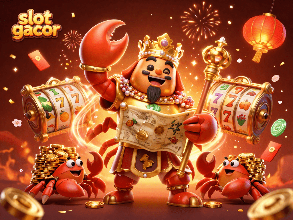 Menangkan slot gacor dengan simbol keberuntungan di antara karakter 3D karnaval yang meriah.