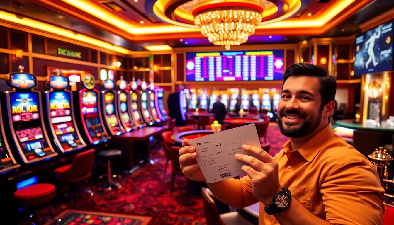 Trải nghiệm cá cược đỉnh cao với sự phấn khích của bet vip tại một casino sang trọng.