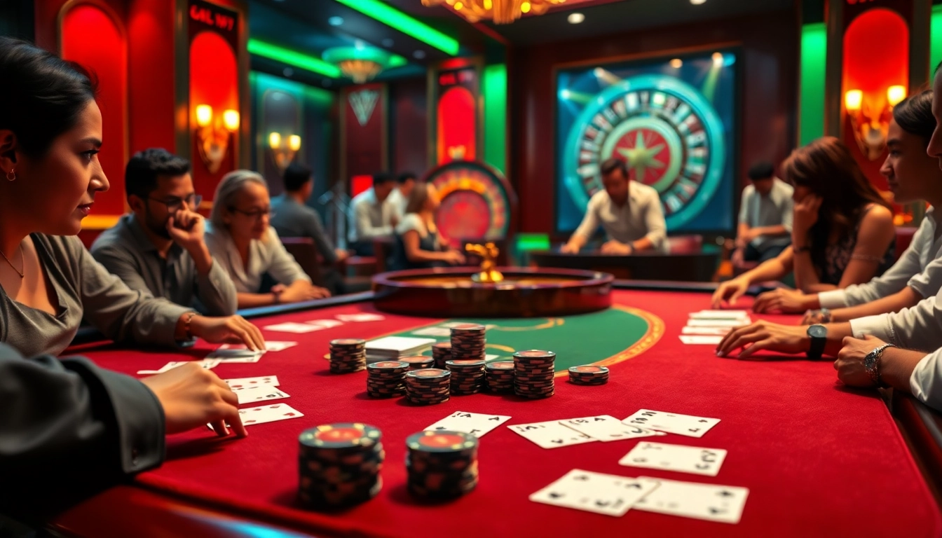 Experience thrilling poker action at LC88 casino with professional gameplay.