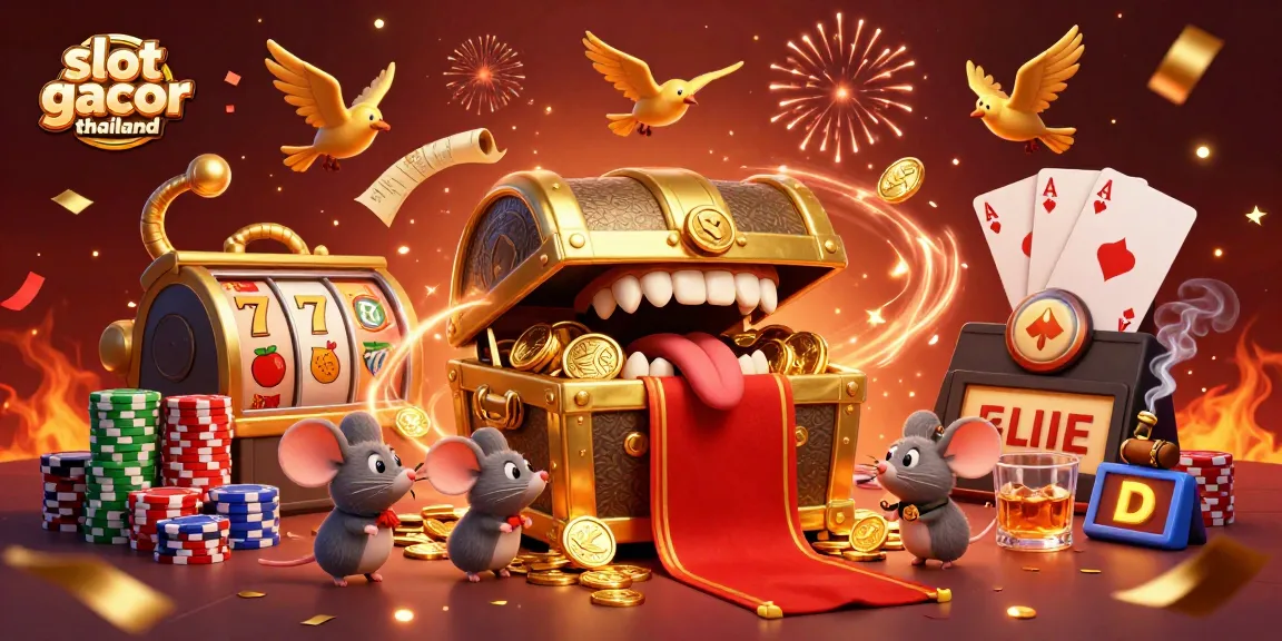 Experience the thrill of slot gacor thailand with vibrant characters and exciting jackpot elements.