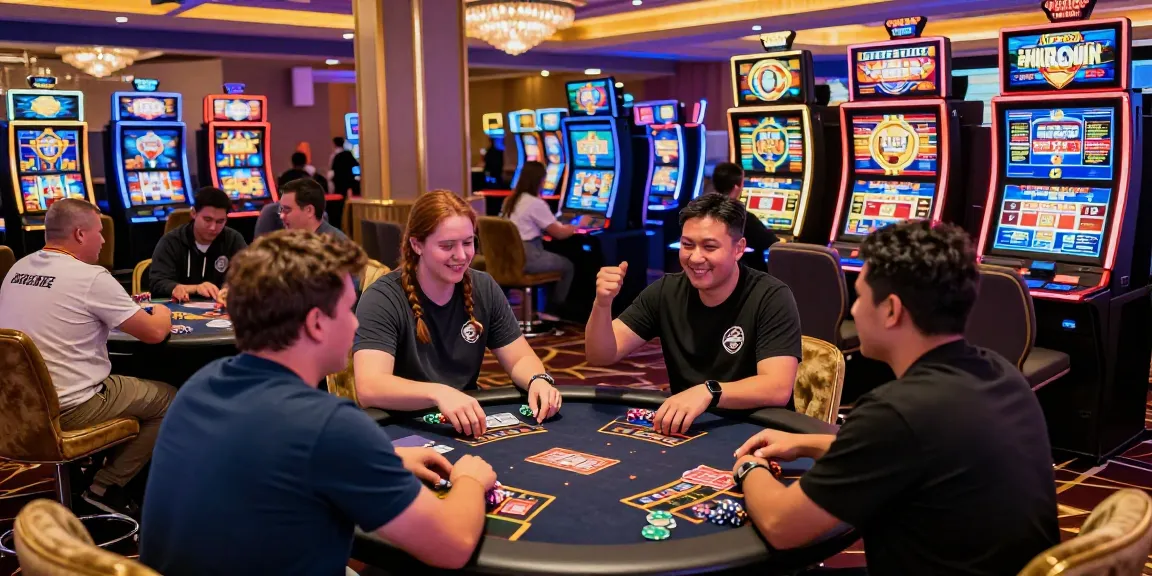 Players enjoying vibrant credit card casinos with exciting games and lively atmosphere in 2026.