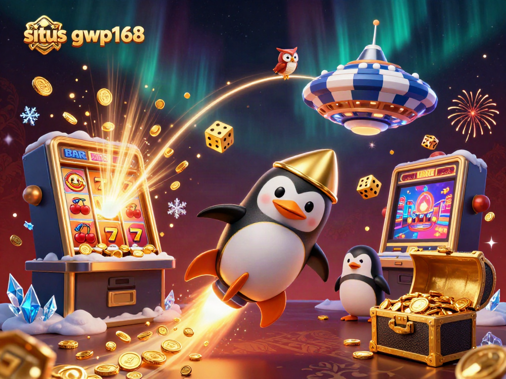Gambarkan situs gwp168 saat bermain mesin slot menarik dengan kemenangan besar dan kegembiraan
