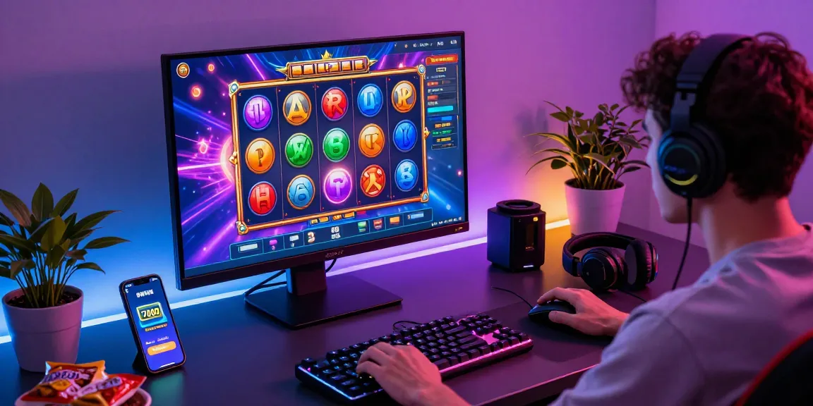 Engaging online gaming experience with slot7000 interface on screen.