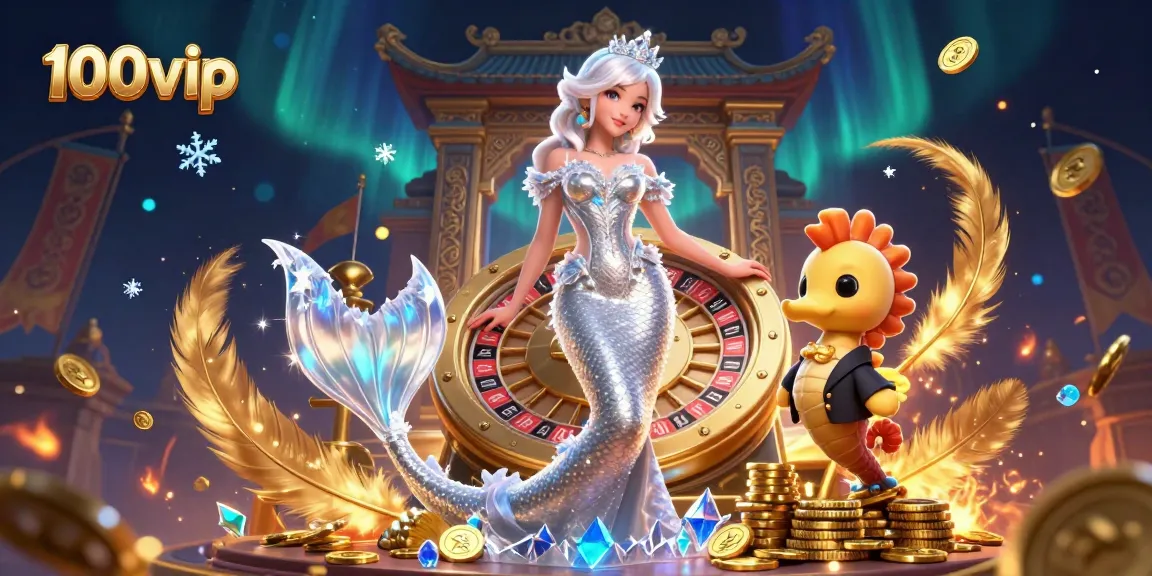 Bet with 100vip and win big at the casino, featuring stunning characters and vibrant gameplay.
