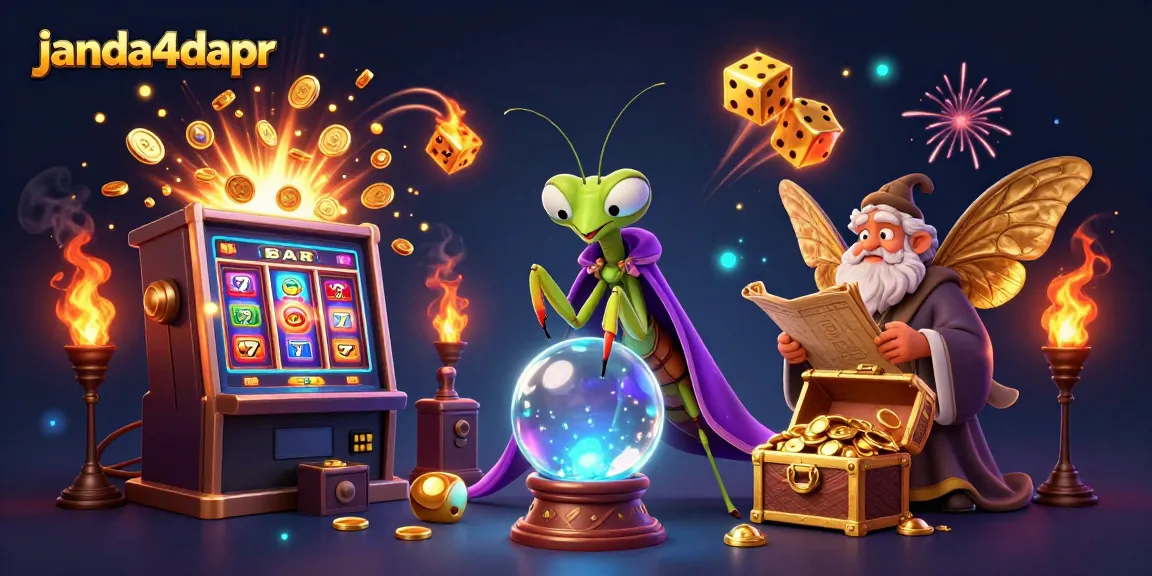 Menangkan jackpot di janda4dapr dengan ilustrasi modern yang menarik dan dinamis.