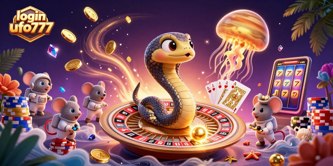 Engage in winning strategies on login ufo777 with vibrant casino scene full of excitement.