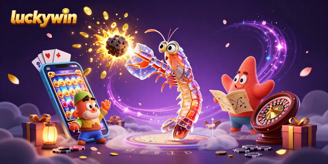 Experience winning jackpots with Luckywin in an enchanting 3D casino adventure.
