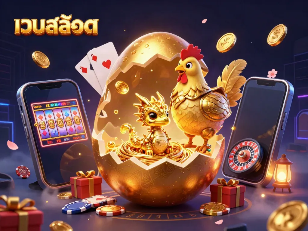 การเล่นเว็บสล็อตในสภาพแวดล้อมเกมคาสิโนที่โดดเด่น
