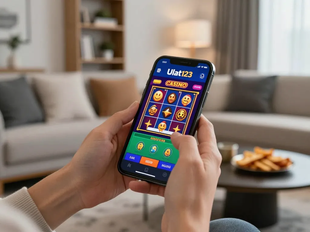 Pengalaman bermain yang menarik dengan aplikasi mobile Ulat123 yang menampilkan permainan slot dan dealer langsung