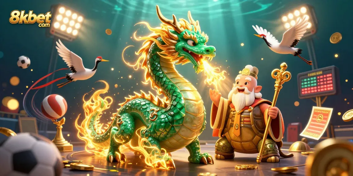 Engage with 8xbet com's thrilling gaming experience featuring dragons, sports, and dynamic action.