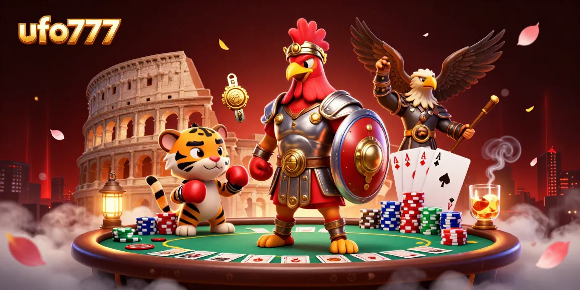 Experience thrilling gameplay at ufo777 with vibrant poker action and colorful elements.