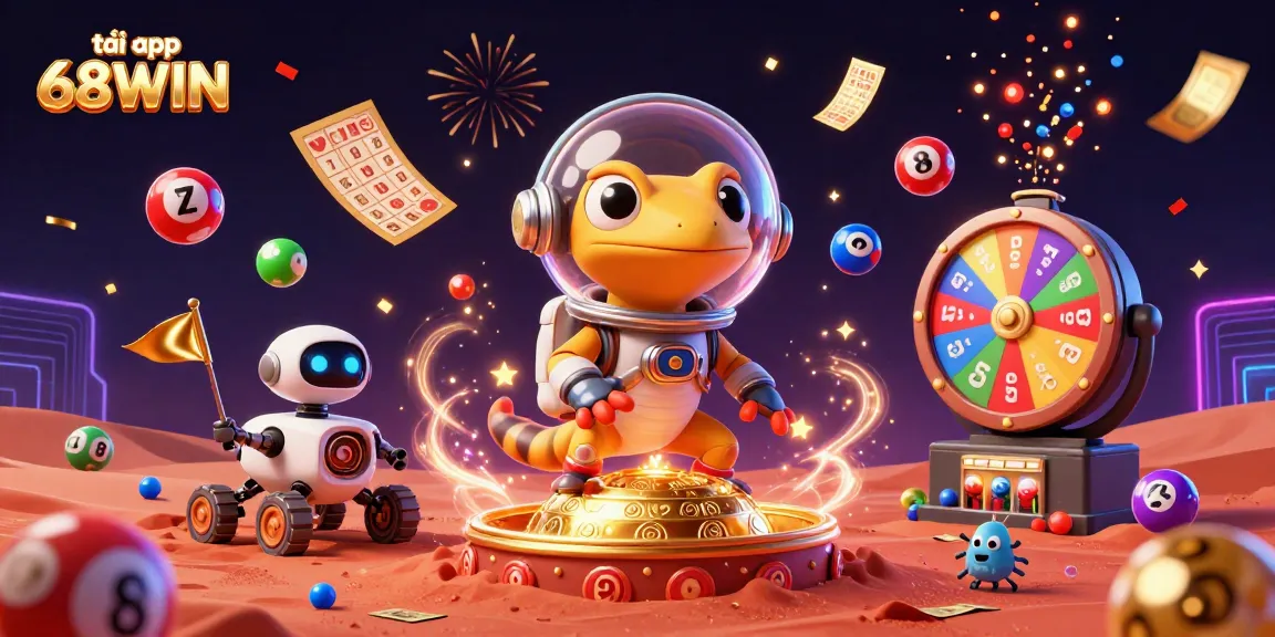 Engage with the vibrant world of excitement as you tải app 68WIN and discover hidden treasures in a Martian casino adventure.
