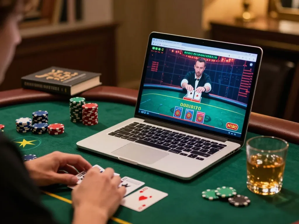 Experience engaging gameplay on W188, with players immersed in online casino action.