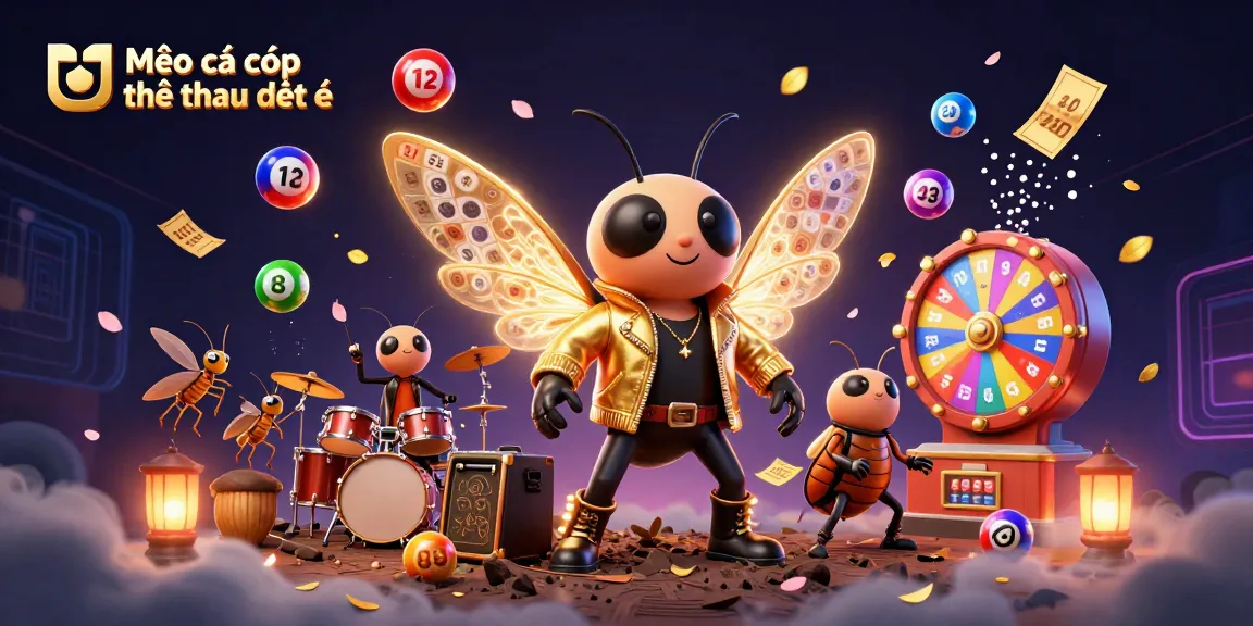 Mẹo cá cược thể thao điện tử with vibrant elements including colorful lottery balls and exciting gaming characters in an engaging scene.