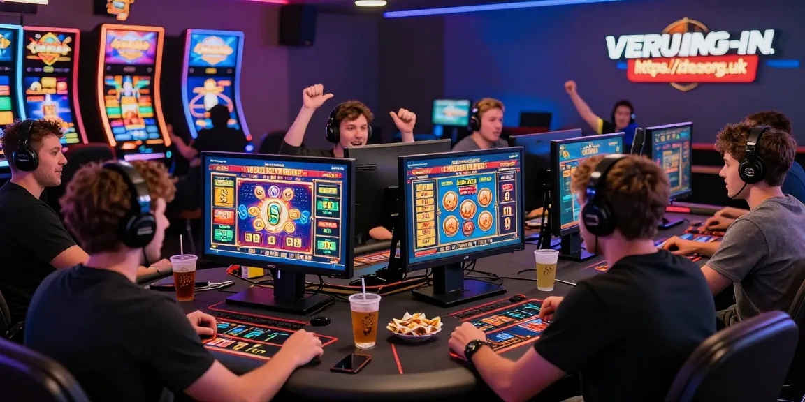 Online casino gaming experience showcasing players engaging with games and bonuses, representing https://dea.org.uk's vibrant gambling community.