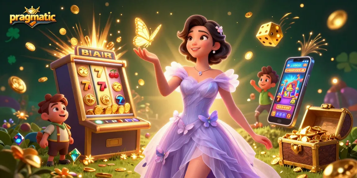 Engage with pragmatic slot machines in an ultra-detailed 3D animated casino environment.