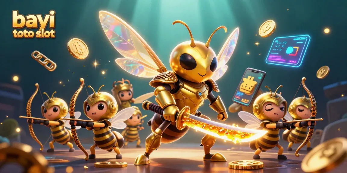 Experience exciting gameplay with bayi toto slot in this vibrant 3D illustration featuring dynamic casino elements.
