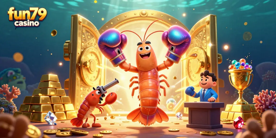 Experience the excitement at fun79 casino with dynamic 3D characters exploring treasure-filled action.
