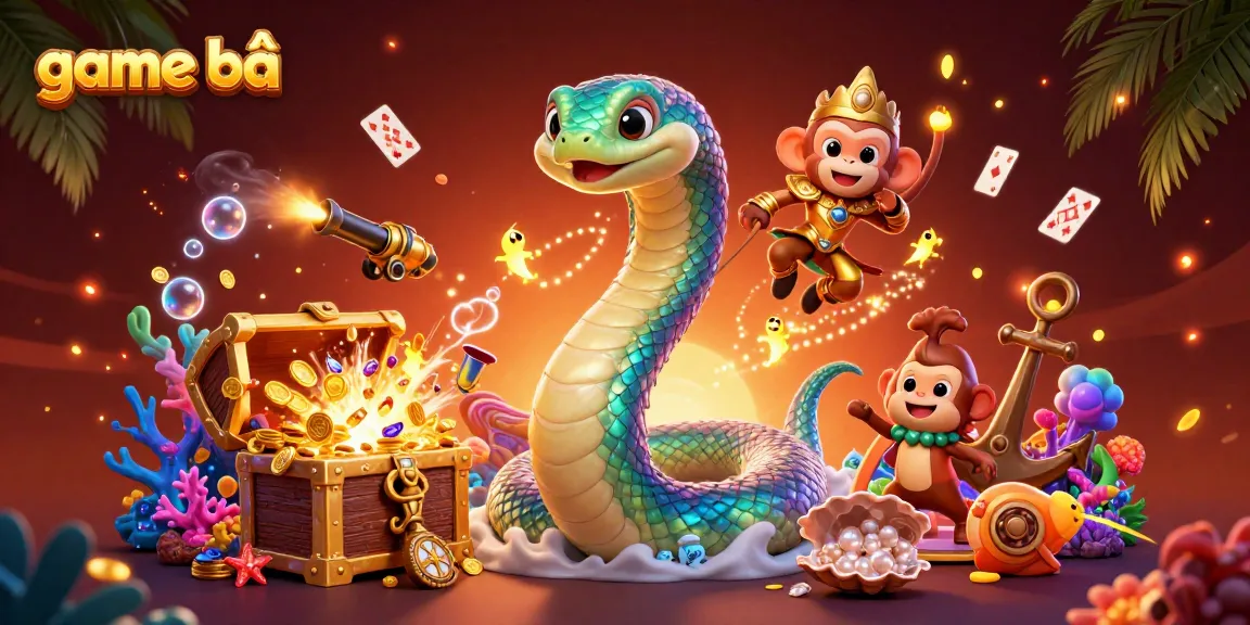 Engage in exciting game bài action with colorful visuals and dynamic casino elements.