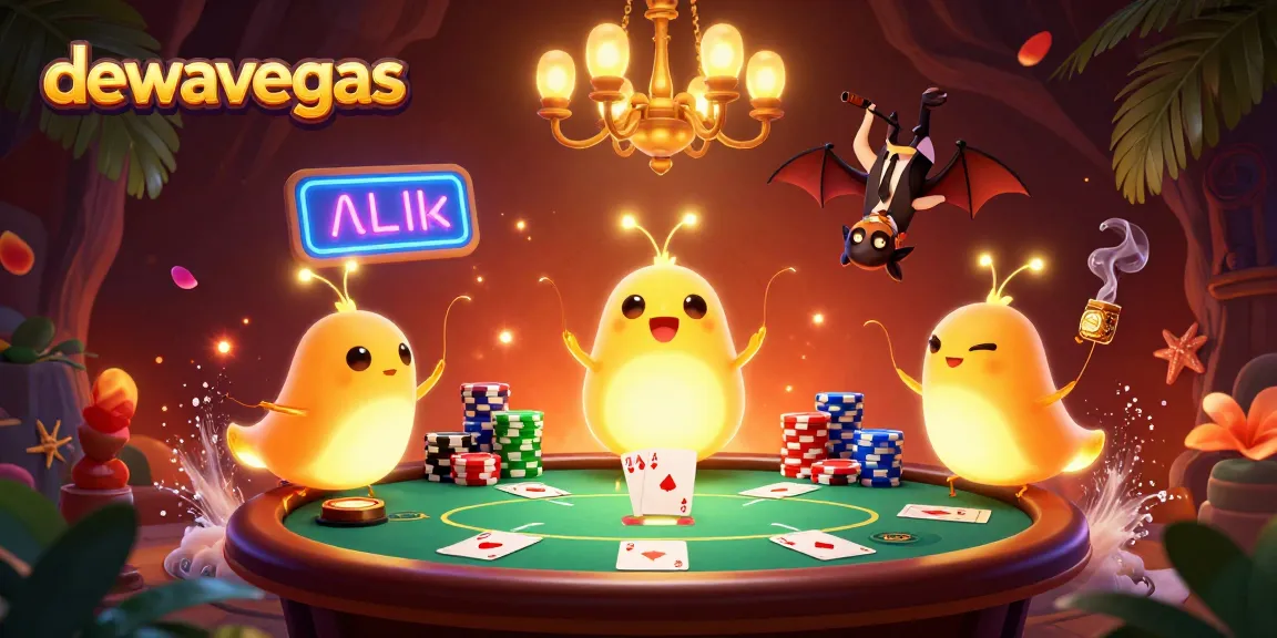 Experience thrilling baccarat action at dewavegas with vibrant glowworms lighting up the casino.