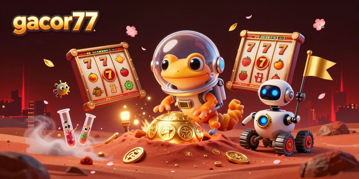 Menangkan jackpot di gacor77 dengan permainan slot yang mengasyikkan dan peluang tinggi.
