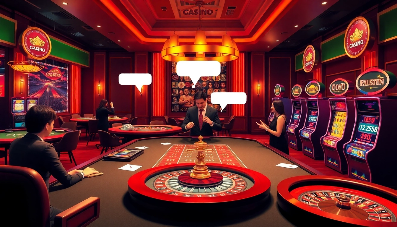Experience seamless đăng nhập okfun in a vibrant online casino environment with players enjoying games.