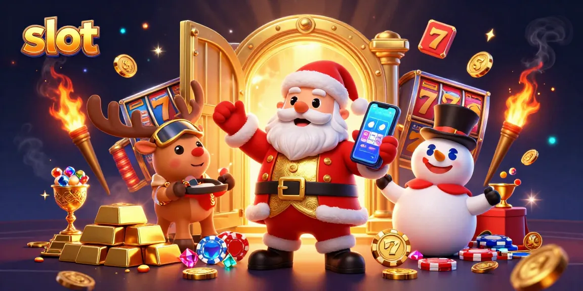 Spin and win in this exciting slot adventure with Santa Claus and friends!