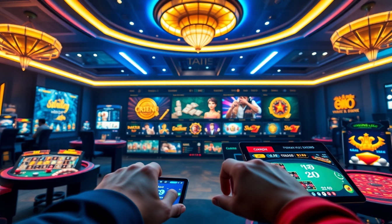 Experience bolagacor's vibrant online gaming environment with interactive casino elements and modern design.