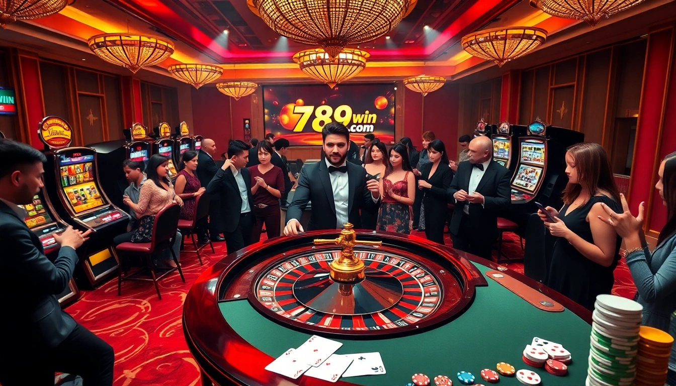 Experience thrilling gameplay at 789win com with high-stakes roulette and vibrant casino visuals.