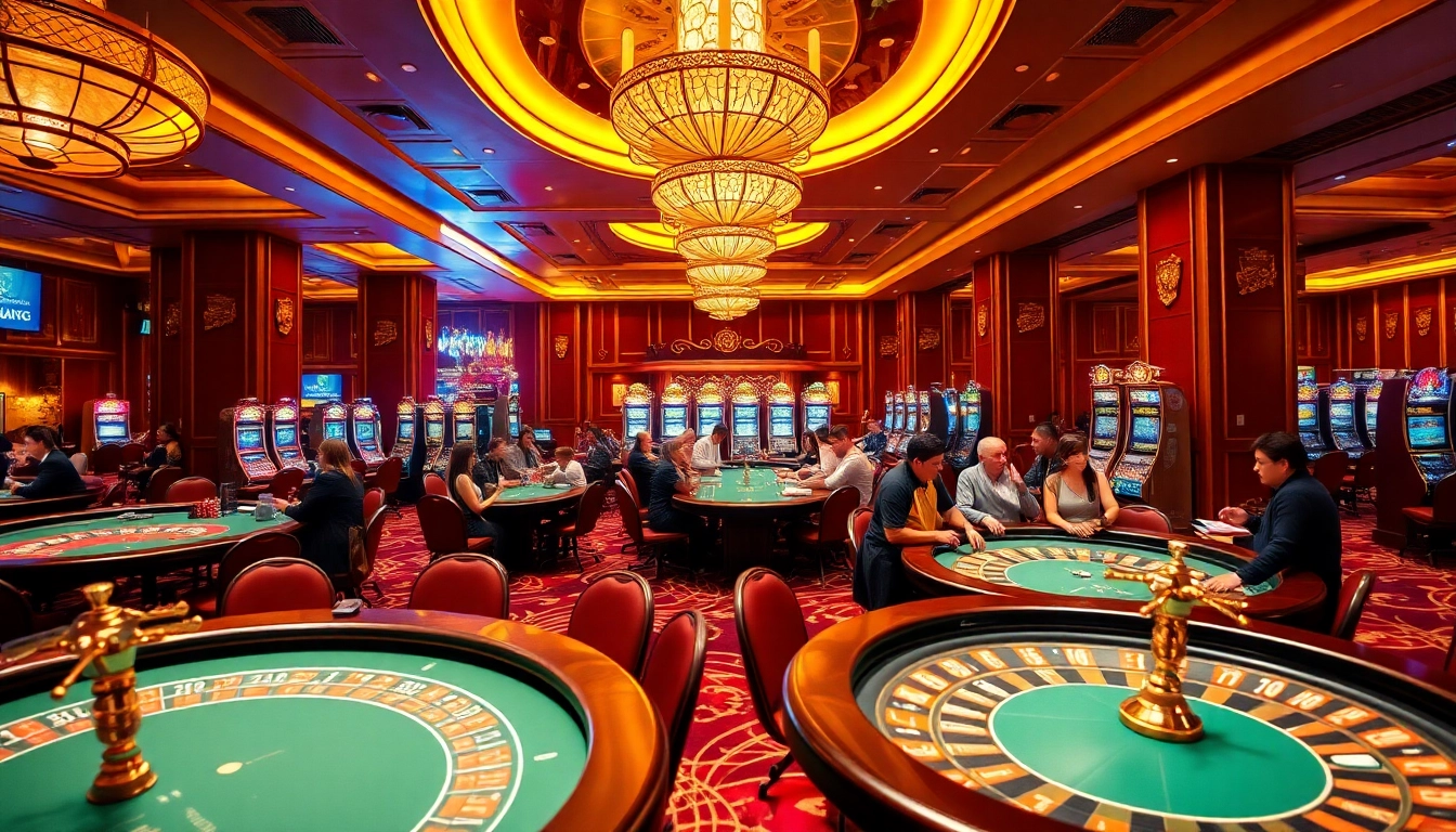 Experience the thrill of gambling at https://kjc686.com/ with vibrant casino games and excited players.
