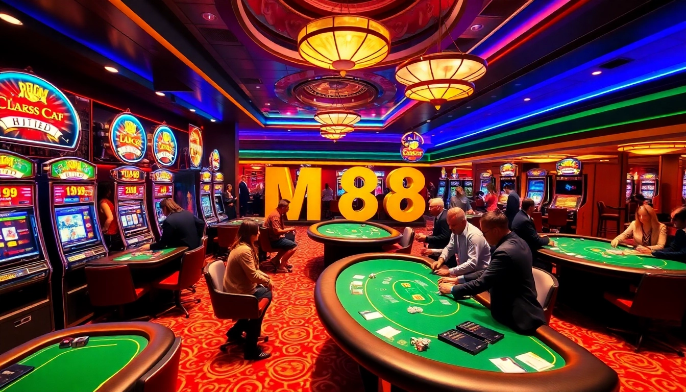 Experience the excitement at MM 88 casino with vibrant games and professional dealers.