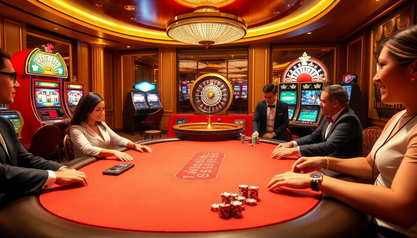 Engage in high-stakes action at 555win com casino, where poker chips and vibrant slot machines abound.