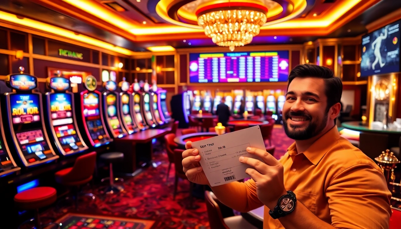 Trải nghiệm cá cược đỉnh cao với sự phấn khích của bet vip tại một casino sang trọng.