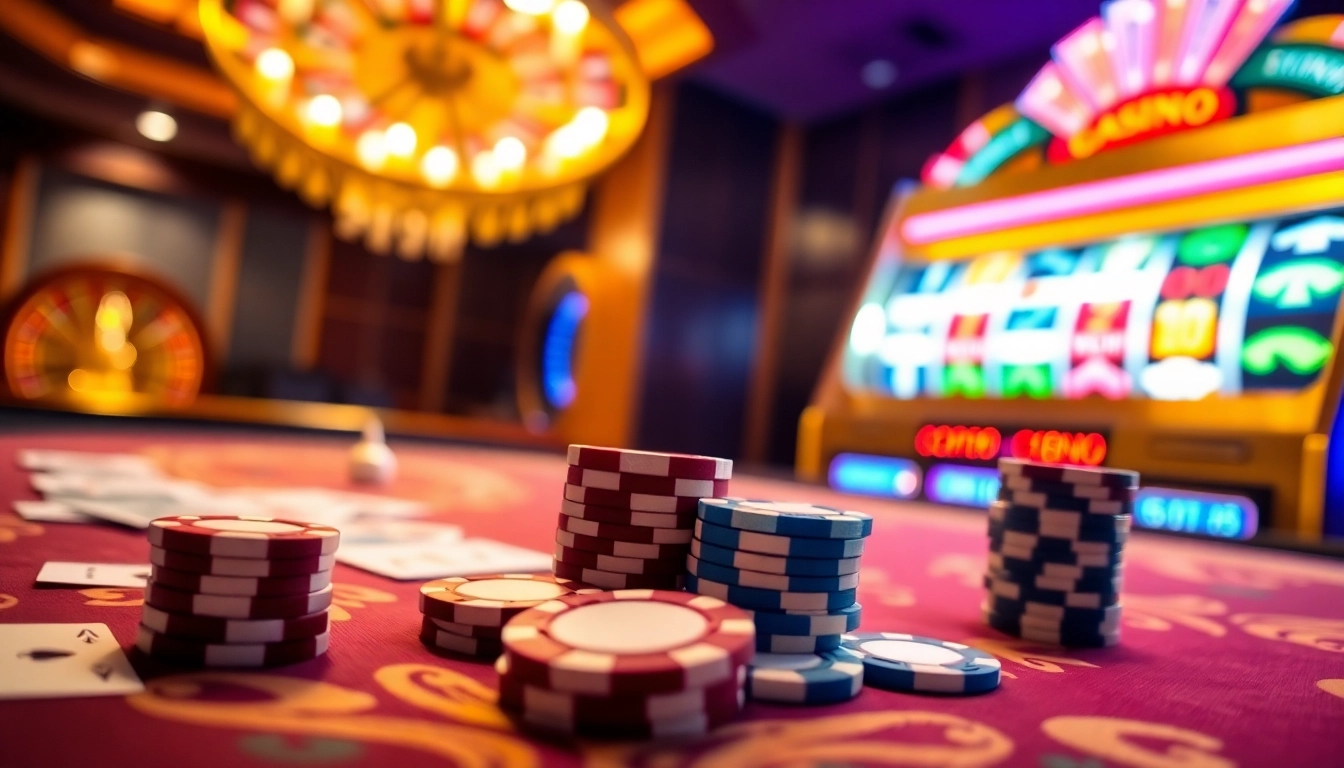 Experience thrilling gameplay at u888 with vibrant casino tables and exciting slot machines.