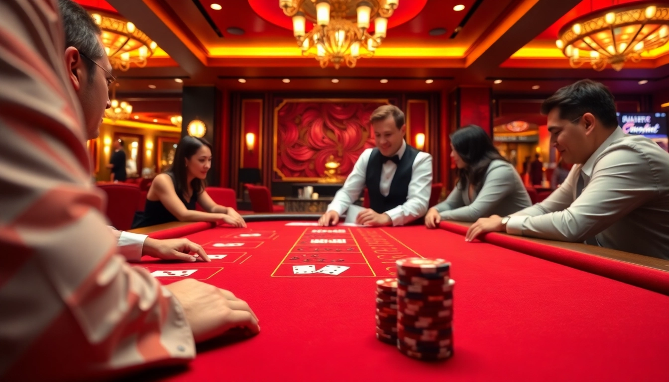 에볼루션 바카라에서 딜러와 플레이어가 즐기는 화려한 카지노 게임