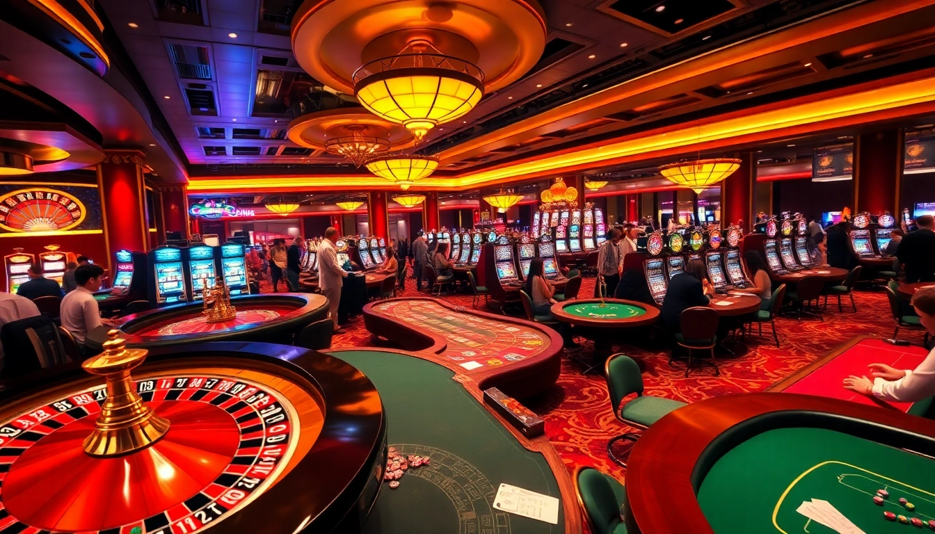 Experience the thrill of gambling at 79king with vibrant gaming tables and exciting slot machines.